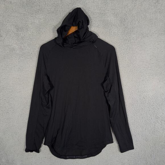 Lululemon Drysense Hoodie Men's size Medium Black - Picture 1 of 7